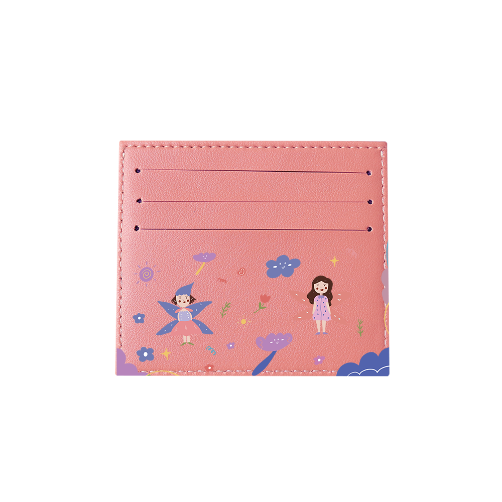 6 Slots Card Holder - Fairy Pattern