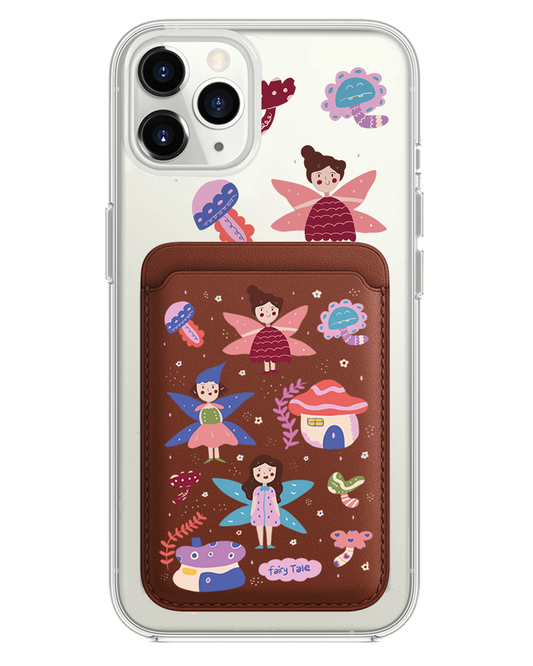 iPhone Magnetic Wallet Case - Fairytale