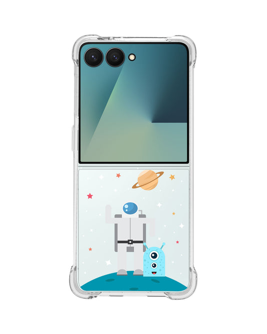 Android Flip / Fold Rearguard Hybrid - Blue Alien