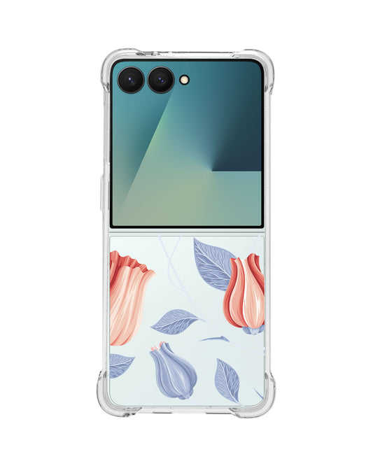 Android Flip / Fold Rearguard Hybrid - Red Tulip
