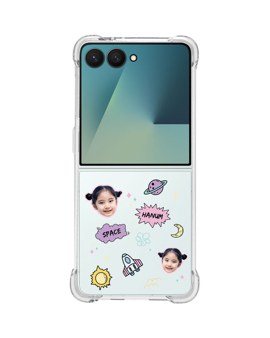 Android Flip / Fold Rearguard Hybrid - Face Grid Space