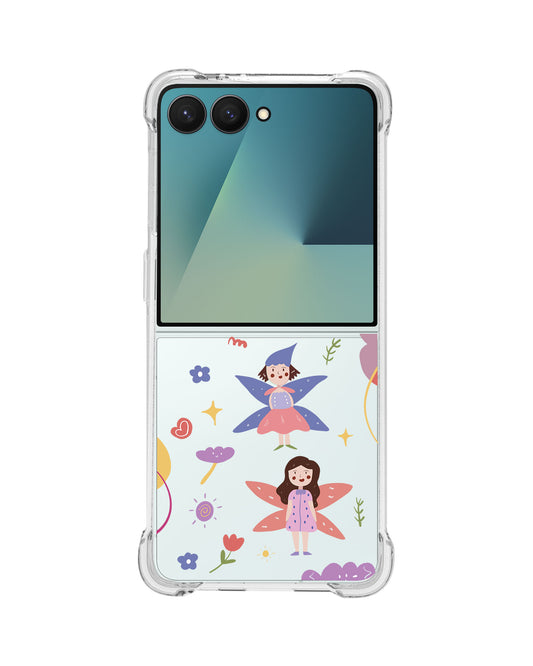Android Flip / Fold Rearguard Hybrid - Fairy Pattern