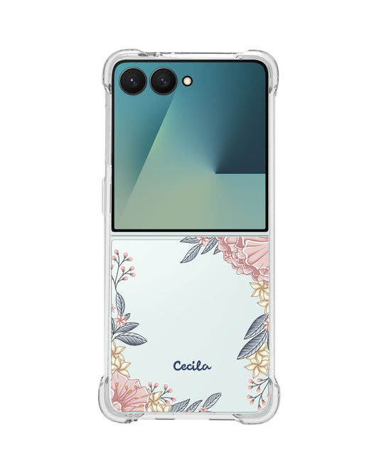 Android Flip / Fold Rearguard Hybrid - Pink Florals