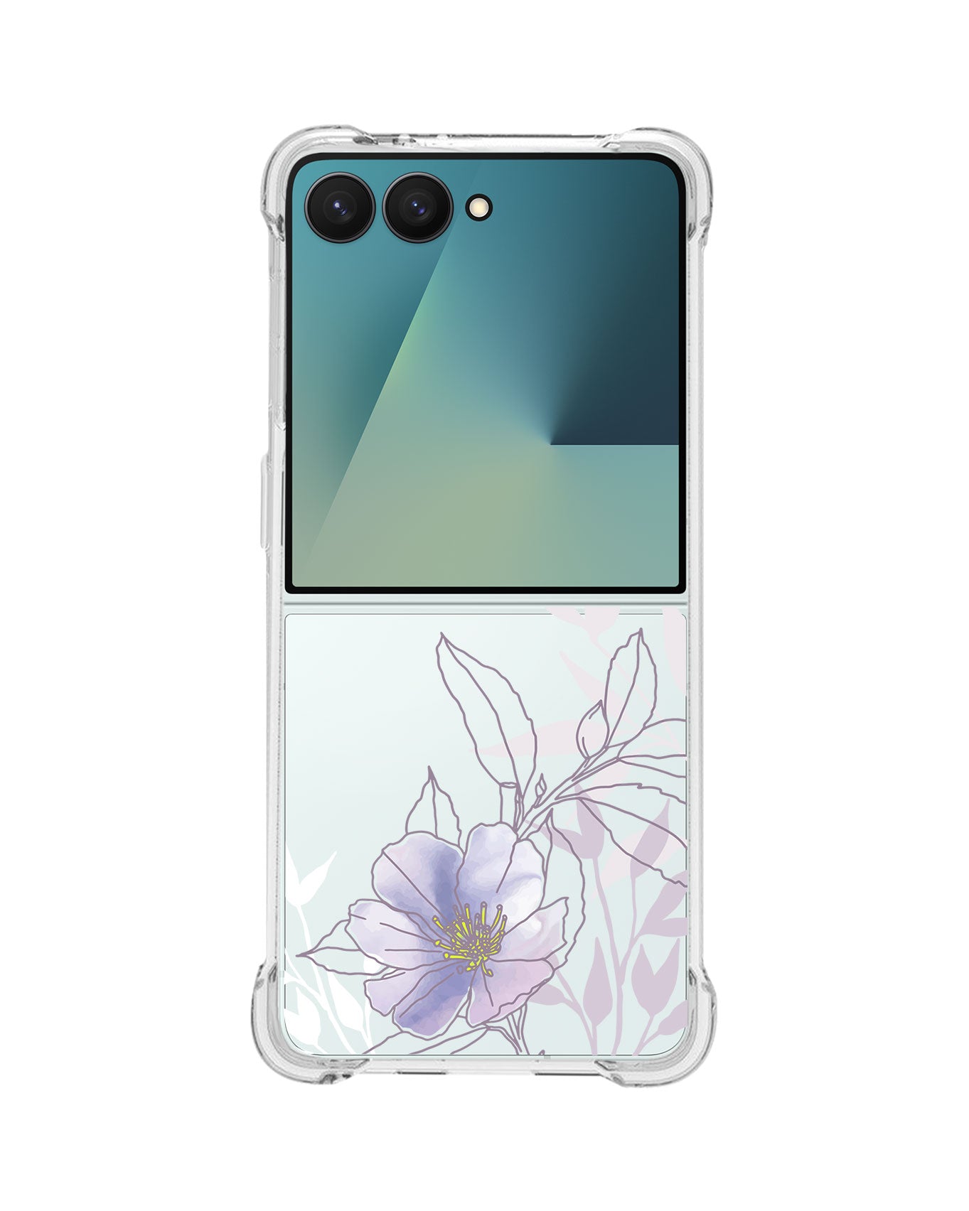 Android Flip / Fold Rearguard Hybrid - Purple Lily