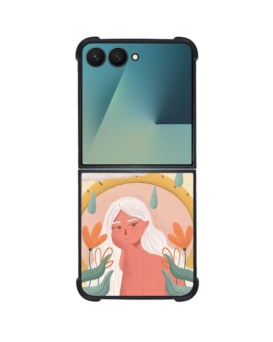 Android Flip / Fold Leather Grip - Adara