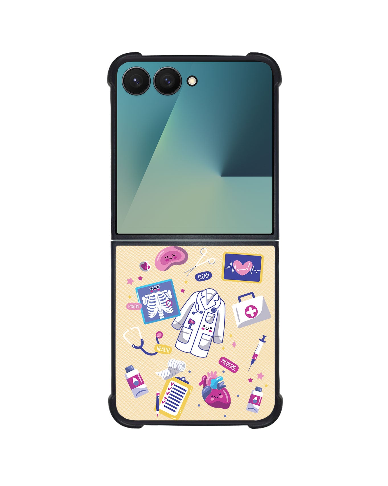 Android Flip / Fold Leather Grip - Doctor