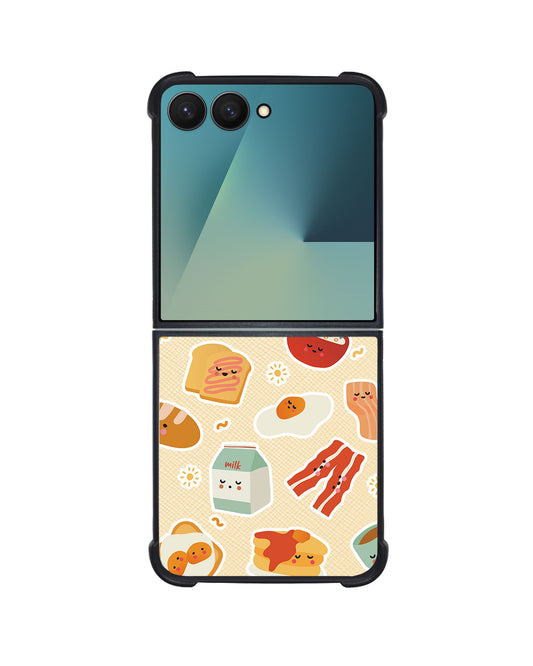 Android Flip / Fold Leather Grip - English Breakfast