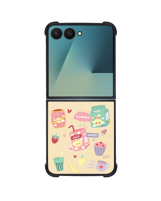 Android Flip / Fold Leather Grip - Sweet & Yummy