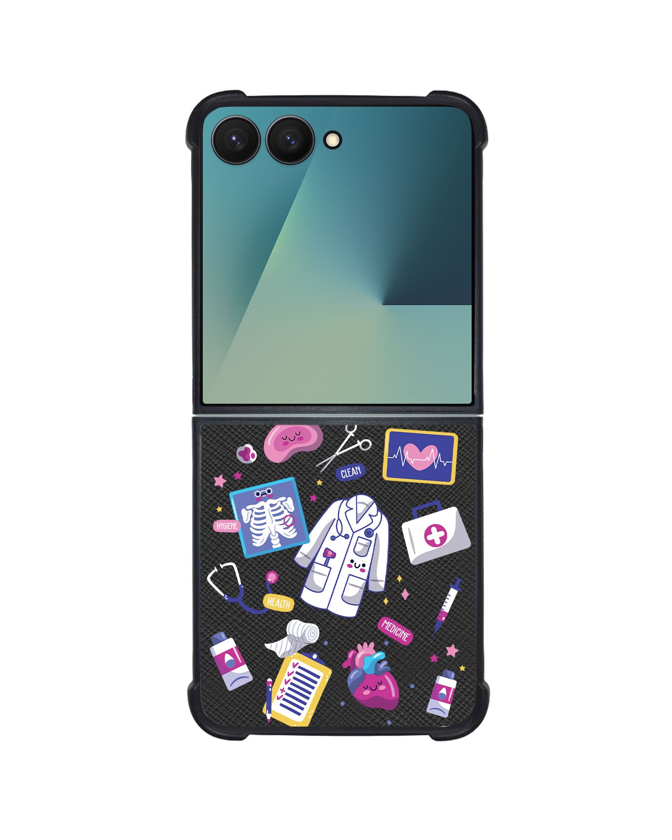 Android Flip / Fold Leather Grip - Doctor