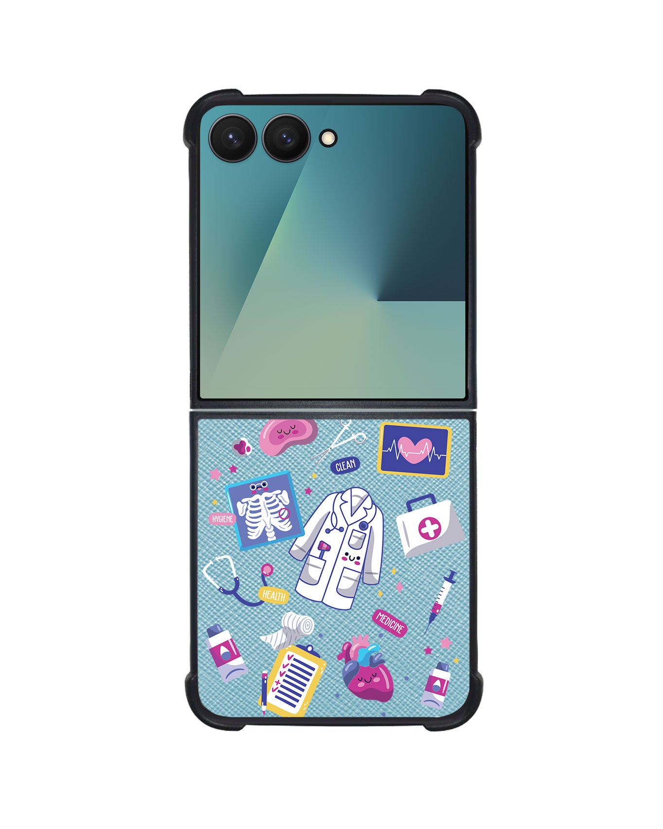 Android Flip / Fold Leather Grip - Doctor