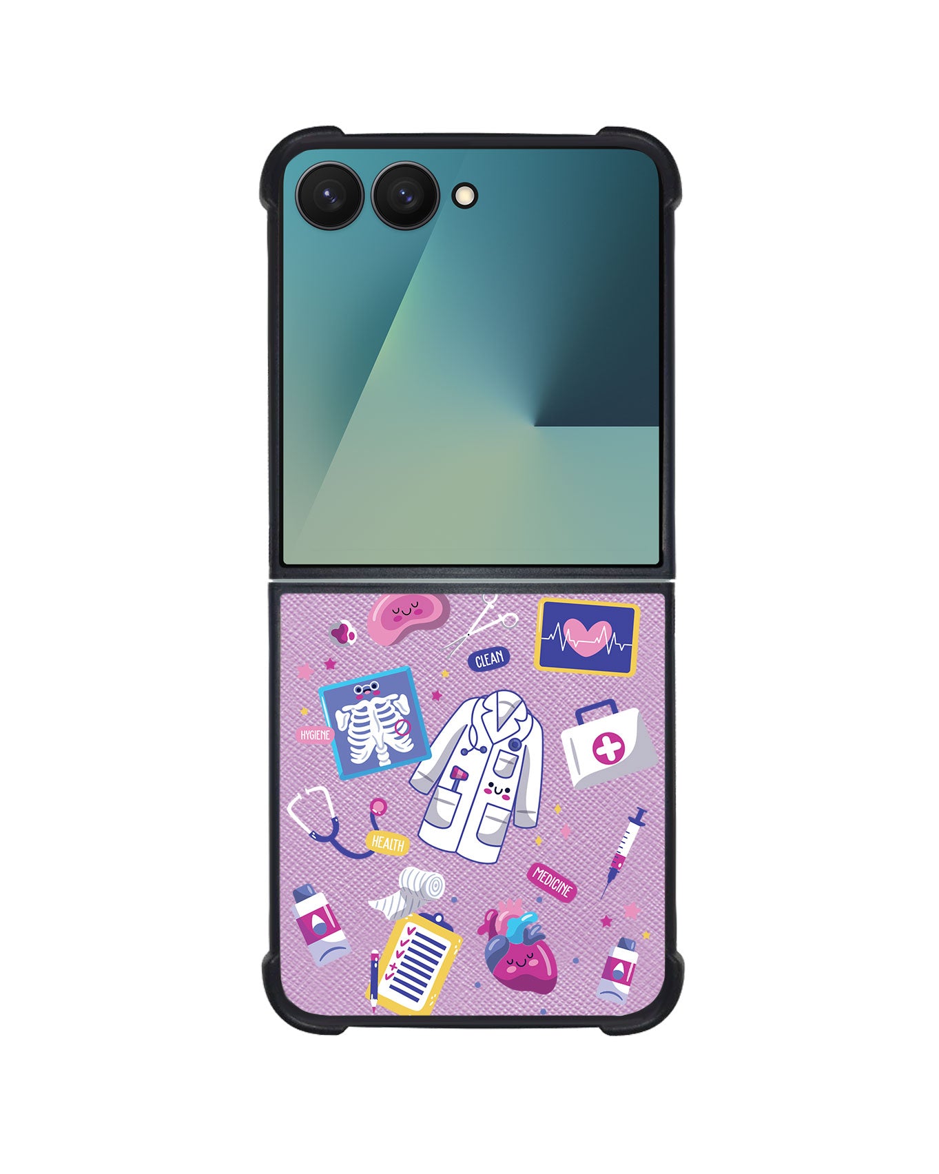 Android Flip / Fold Leather Grip - Doctor