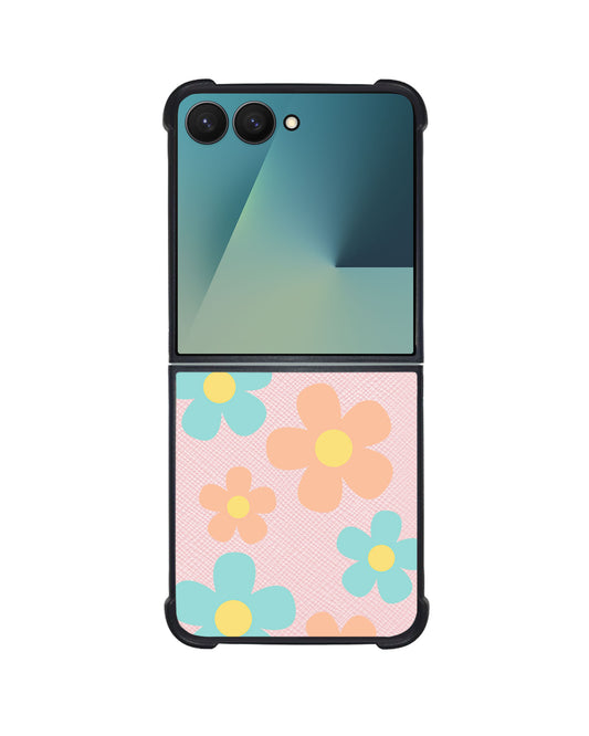 Android Flip / Fold Leather Grip - Daisy Daze