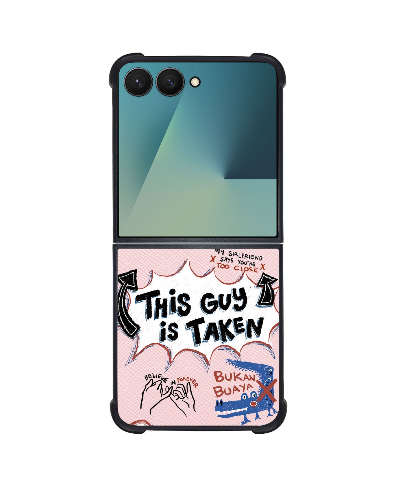 Android Flip / Fold Leather Grip - Pelakor Proof (For Him)