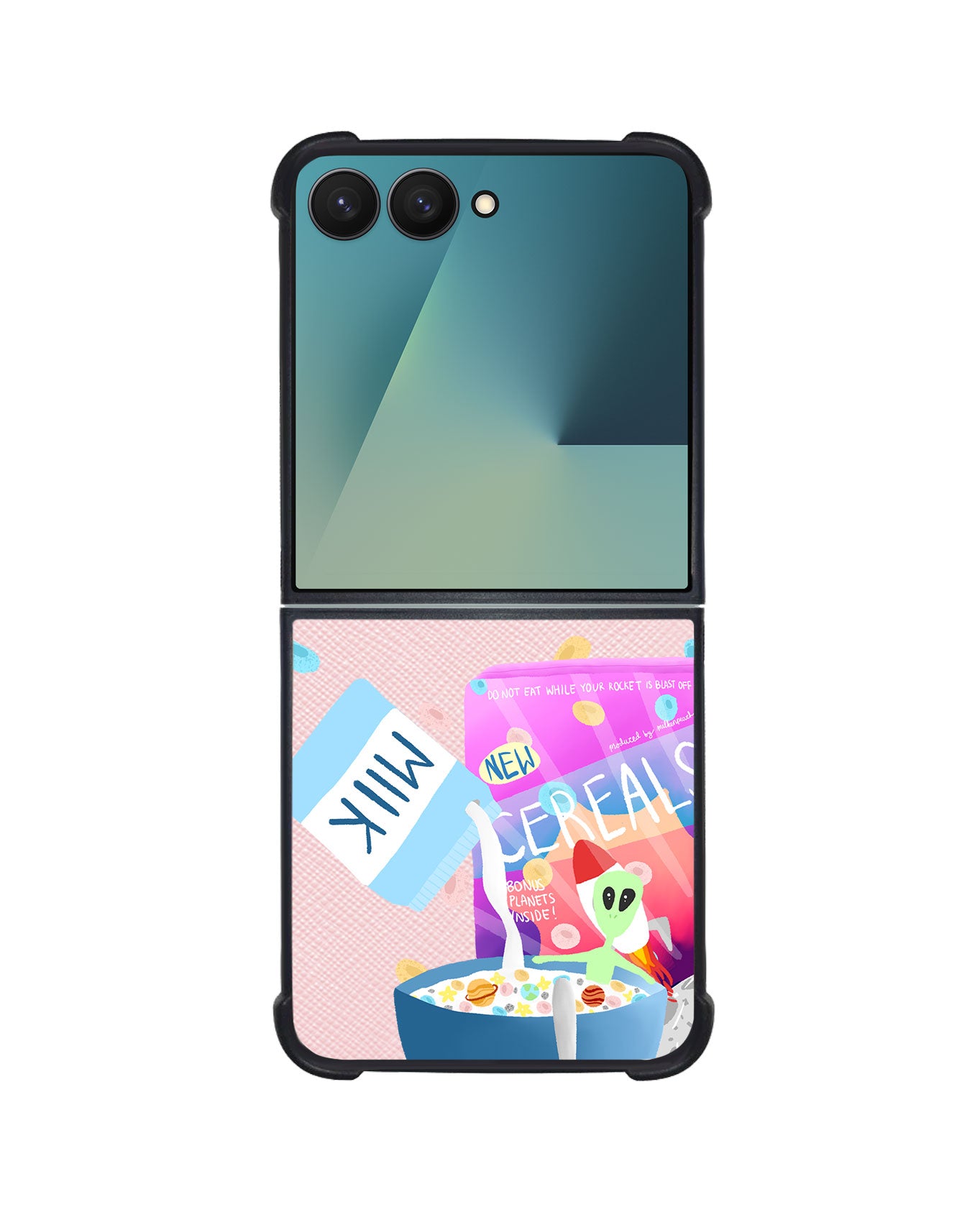 Android Flip / Fold Leather Grip - Cerealiens