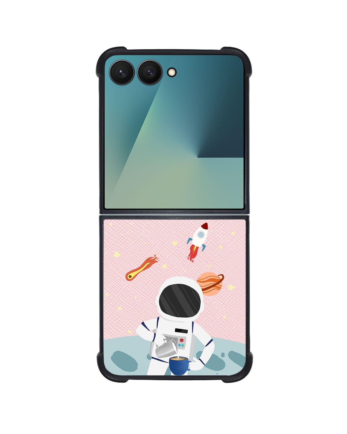 Android Flip / Fold Leather Grip - Baristronaut