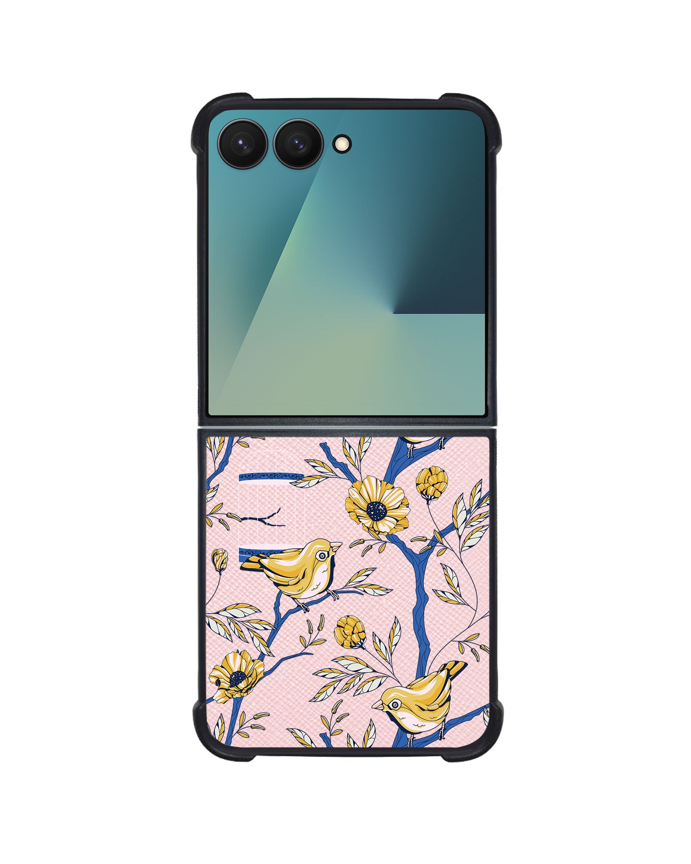 Android Flip / Fold Leather Grip - Lovebird 16.0