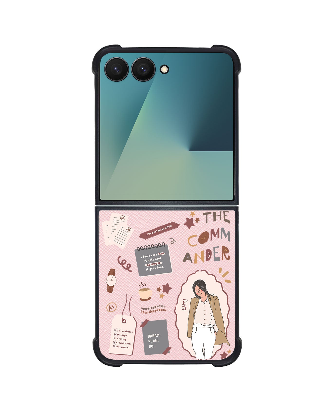 Android Flip / Fold Leather Grip - ENTJ