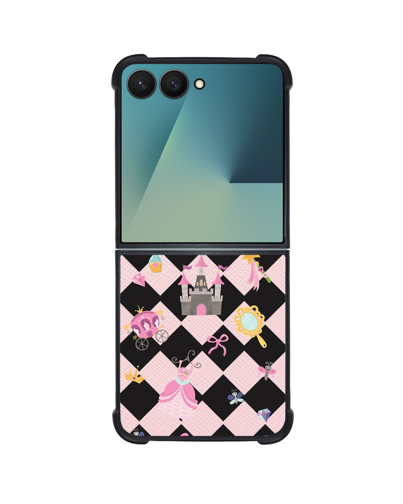 Android Flip / Fold Leather Grip - Little Princess