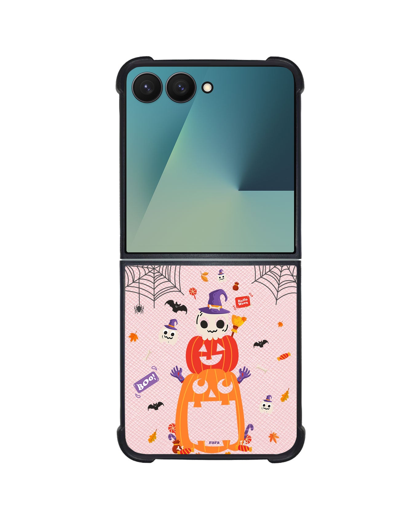 Android Flip / Fold Leather Grip - Halloween