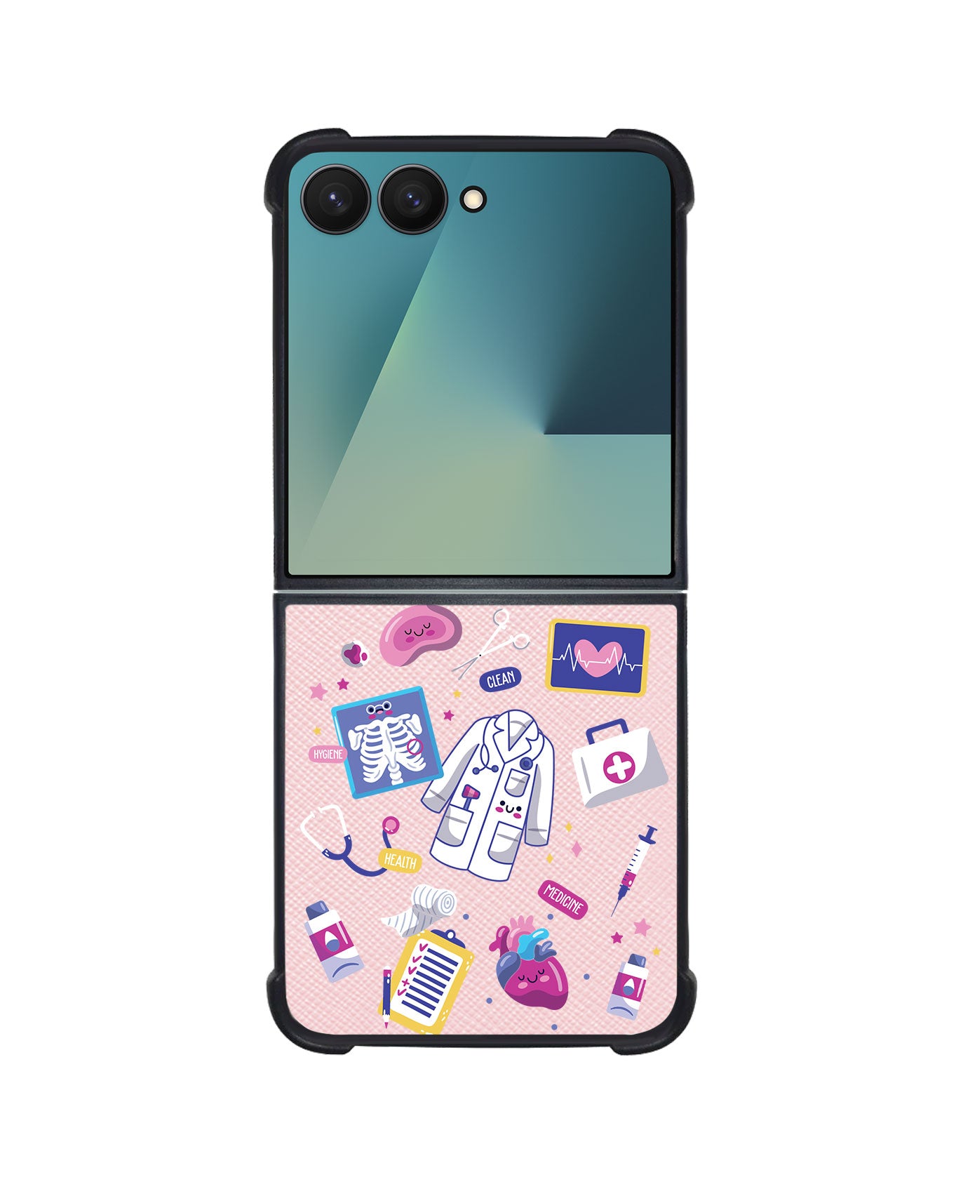 Android Flip / Fold Leather Grip - Doctor