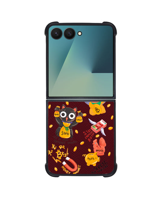 Android Flip / Fold Leather Grip - I Am... Money Magnet!!!