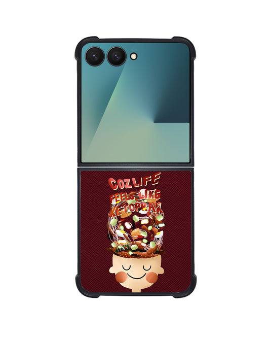 Android Flip / Fold Leather Grip - Ketopuns