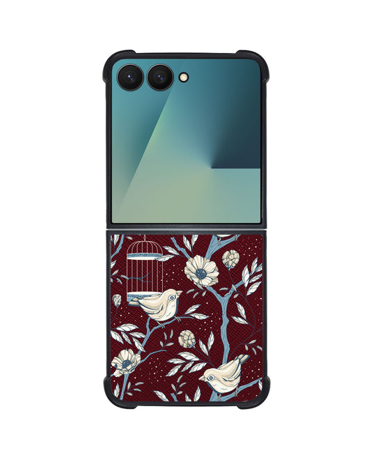 Android Flip / Fold Leather Grip - Lovebird 9.0