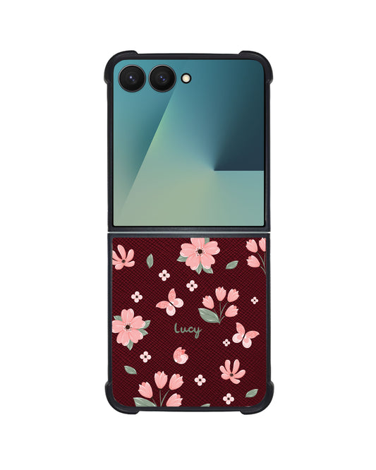 Android Flip / Fold Leather Grip - Pink Delight