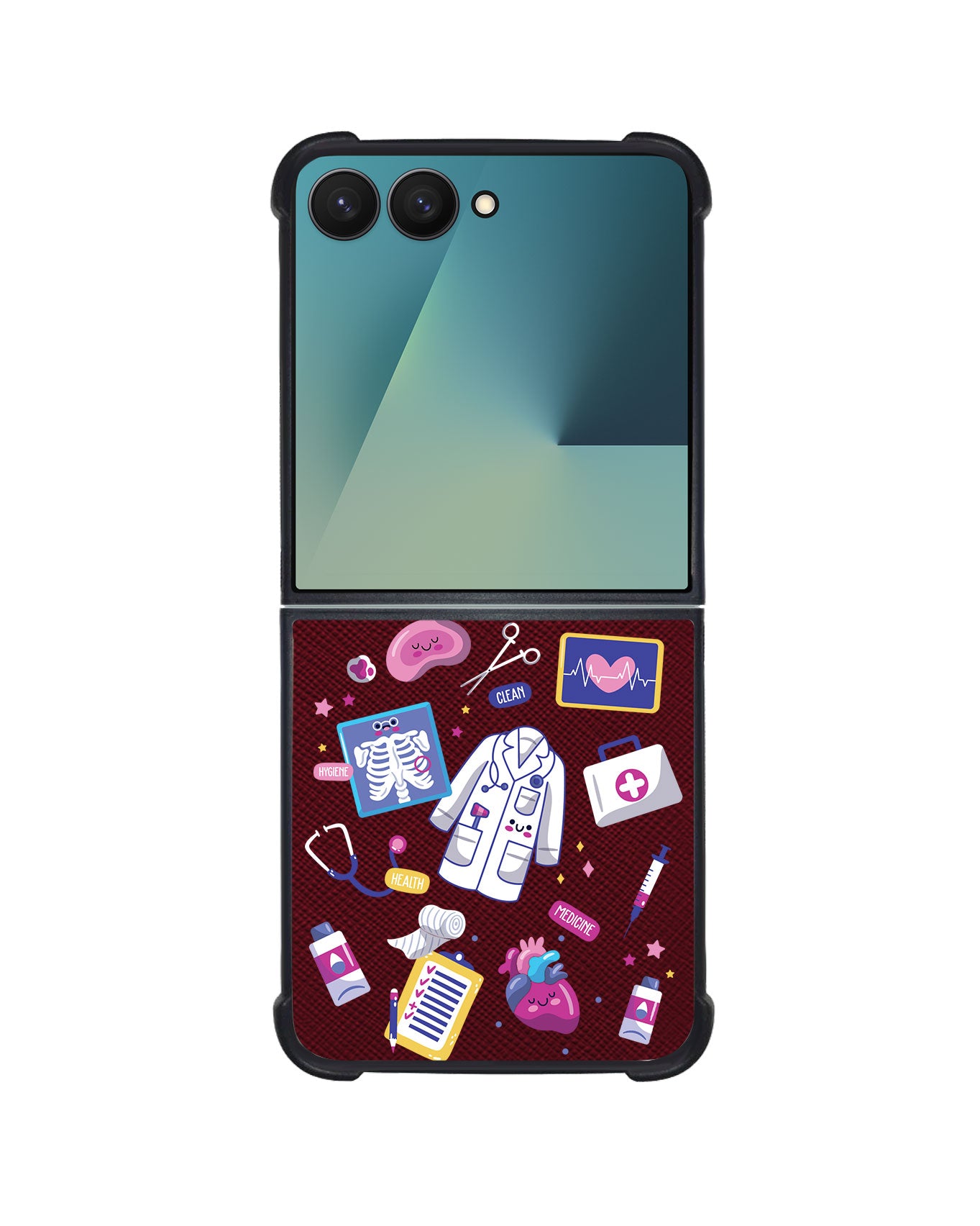 Android Flip / Fold Leather Grip - Doctor