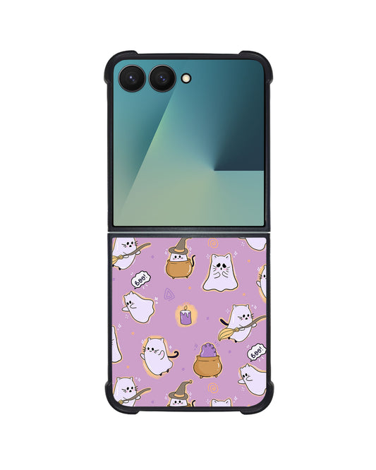 Android Flip / Fold Avant-Gloss Grip - Spooky Cat