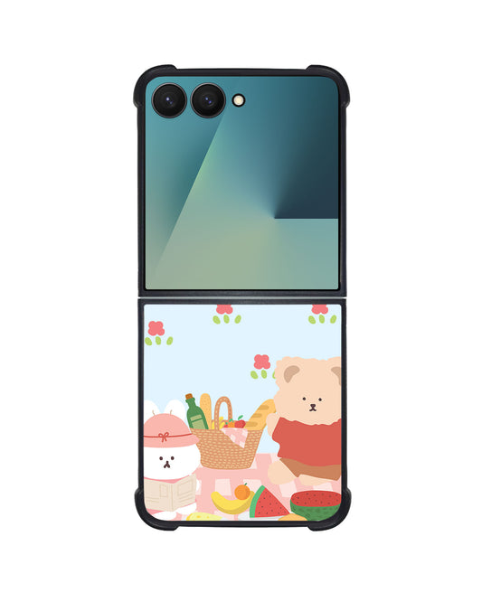 Android Flip / Fold Avant-Gloss Grip - Picnic Bear Pink