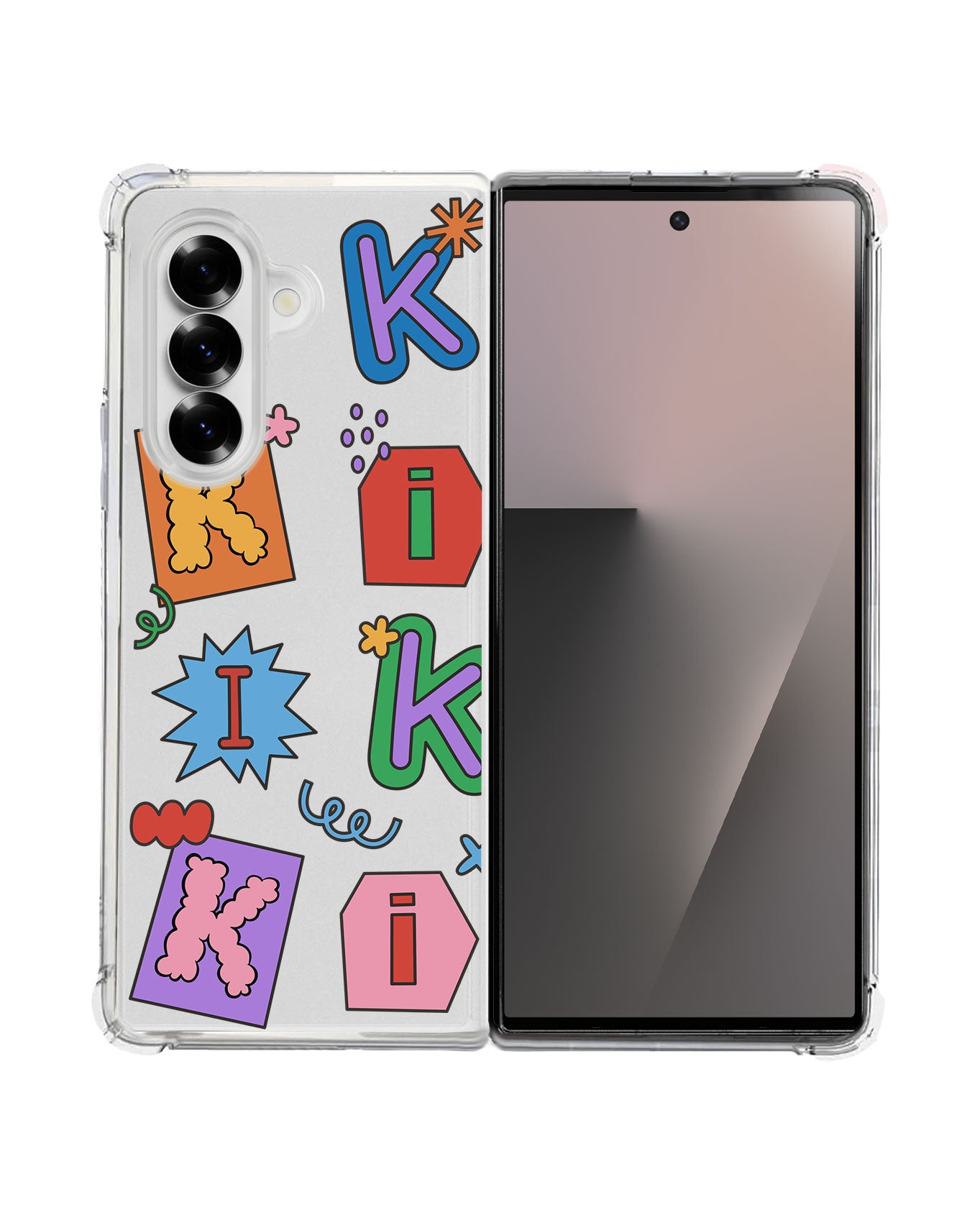 Android Flip / Fold Rearguard Hybrid - Adorable Monogram