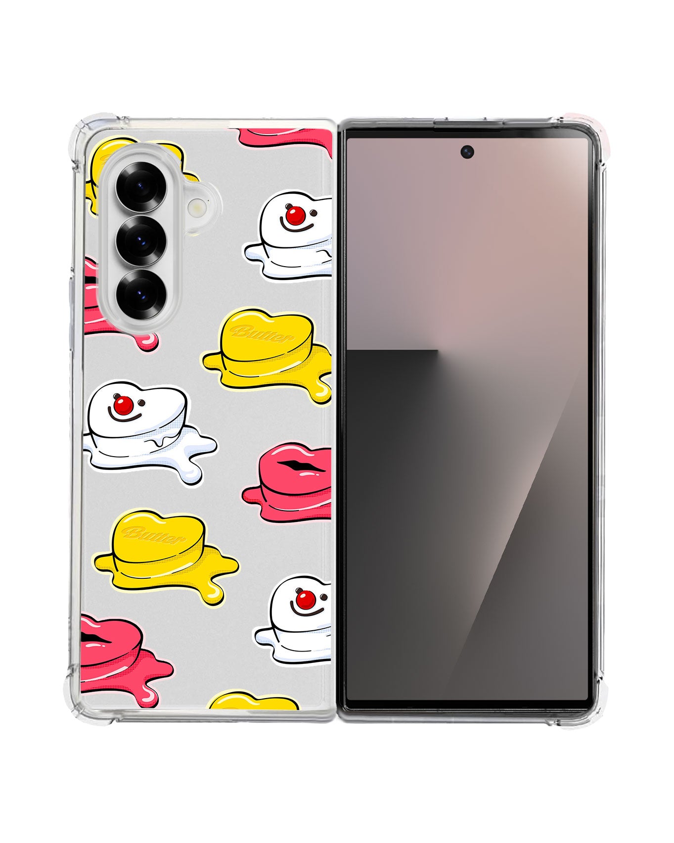 Android Flip / Fold Rearguard Hybrid - BTS Butter Sticker