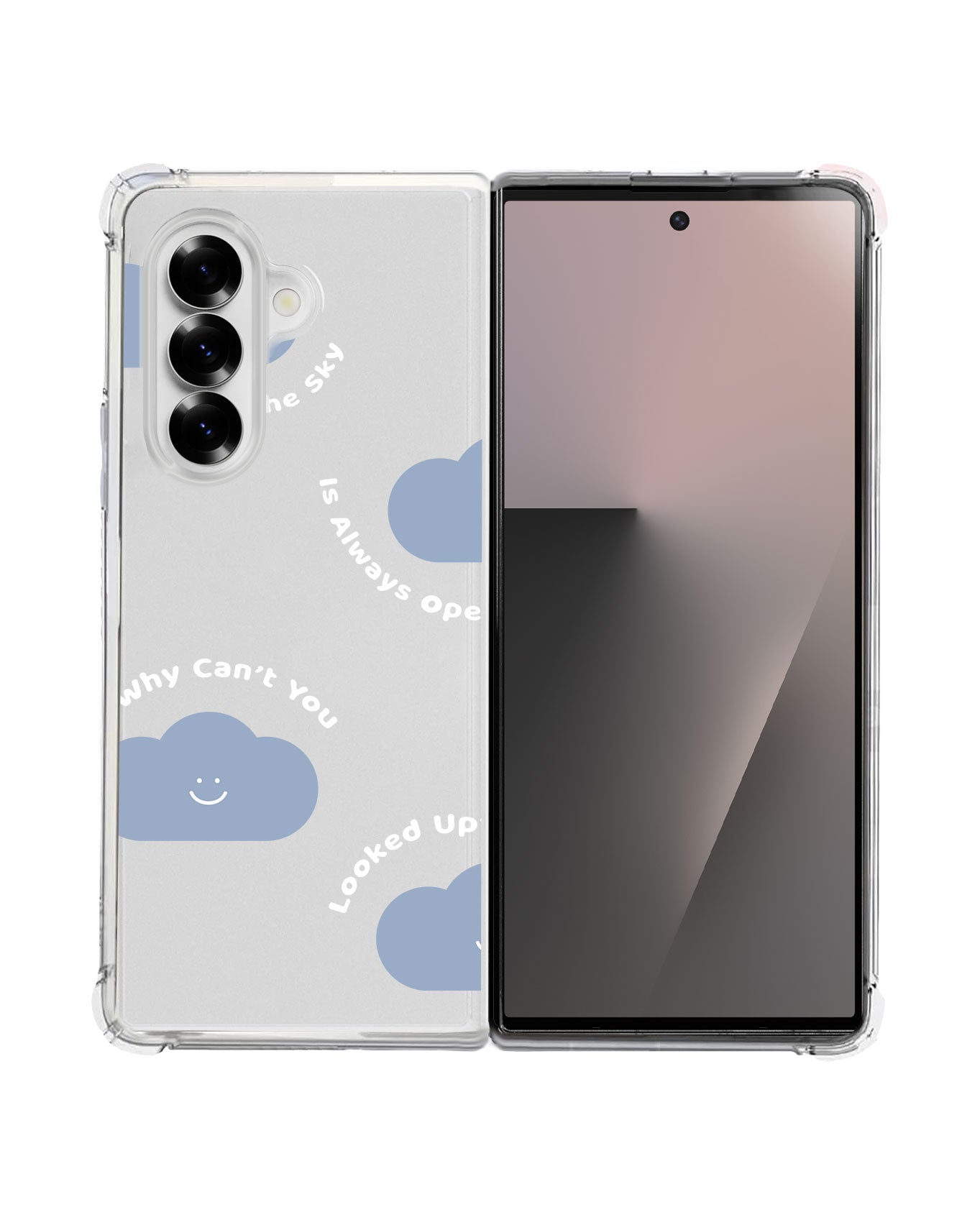 Android Flip / Fold Rearguard Hybrid - Dark Clouds