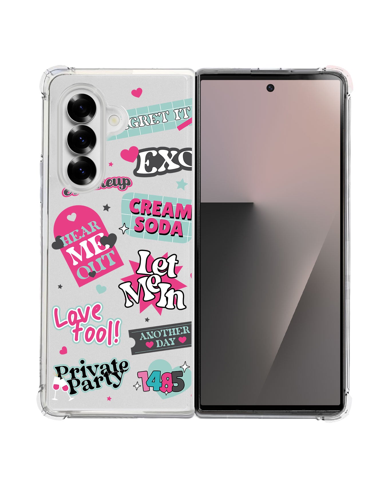 Android Flip / Fold Rearguard Hybrid - Exo Cream Soda