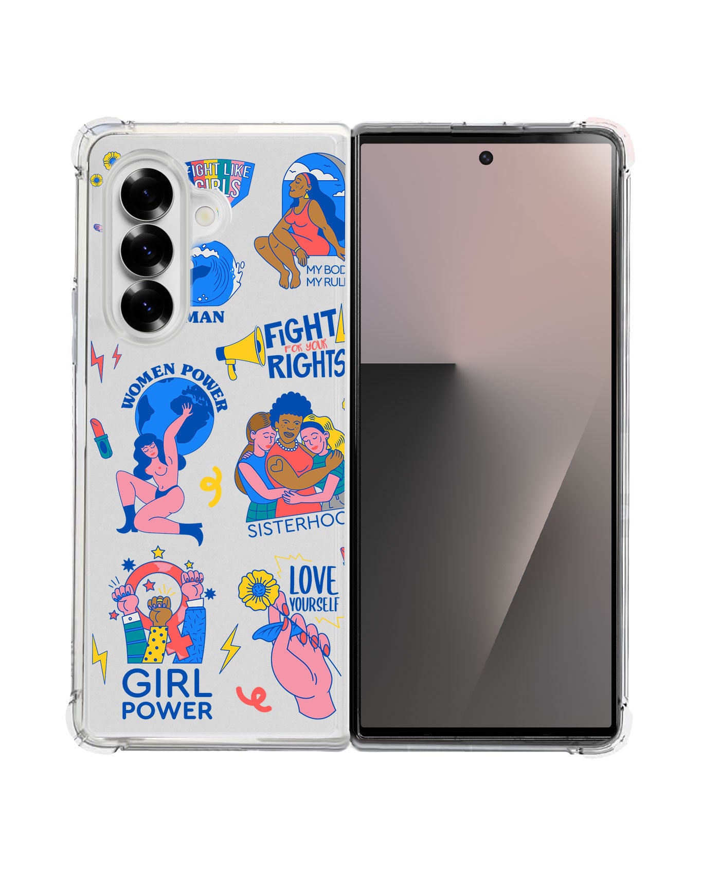 Android Flip / Fold Rearguard Hybrid - Girl Power 2.0