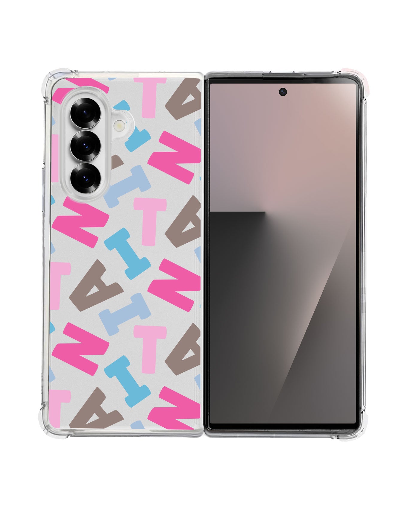 Android Flip / Fold Rearguard Hybrid - Scattered Monogram 2.0