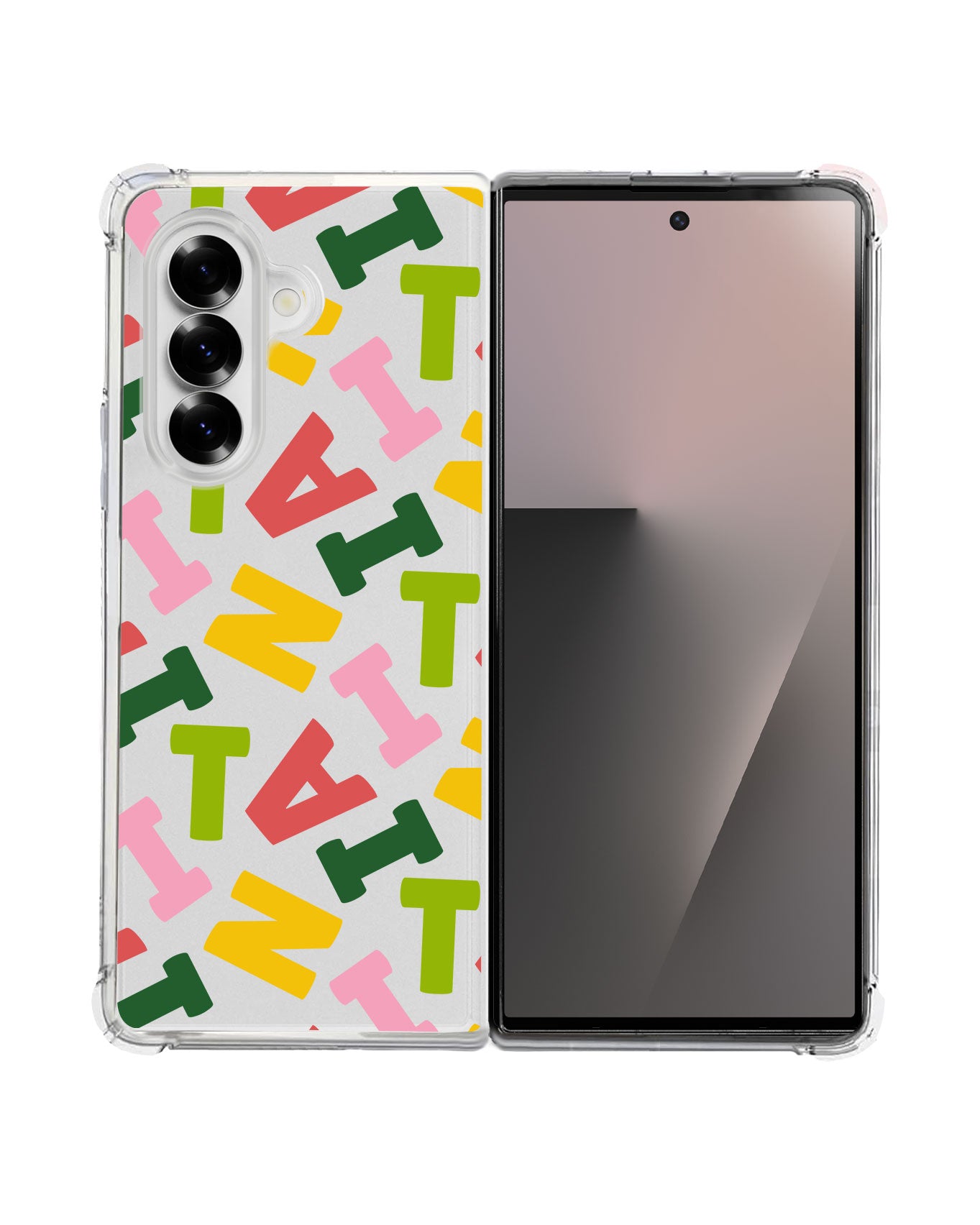 Android Flip / Fold Rearguard Hybrid - Scattered Monogram 3.0
