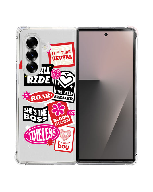 Android Flip / Fold Rearguard Hybrid - The Boyz Song Sticker Pack