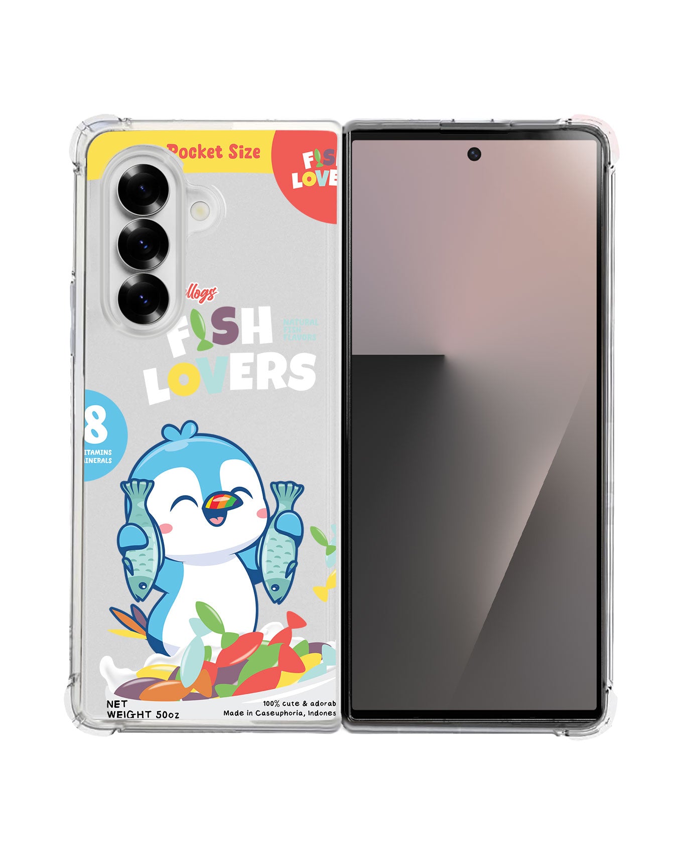 Android Flip / Fold Rearguard Hybrid - Fish Lovers