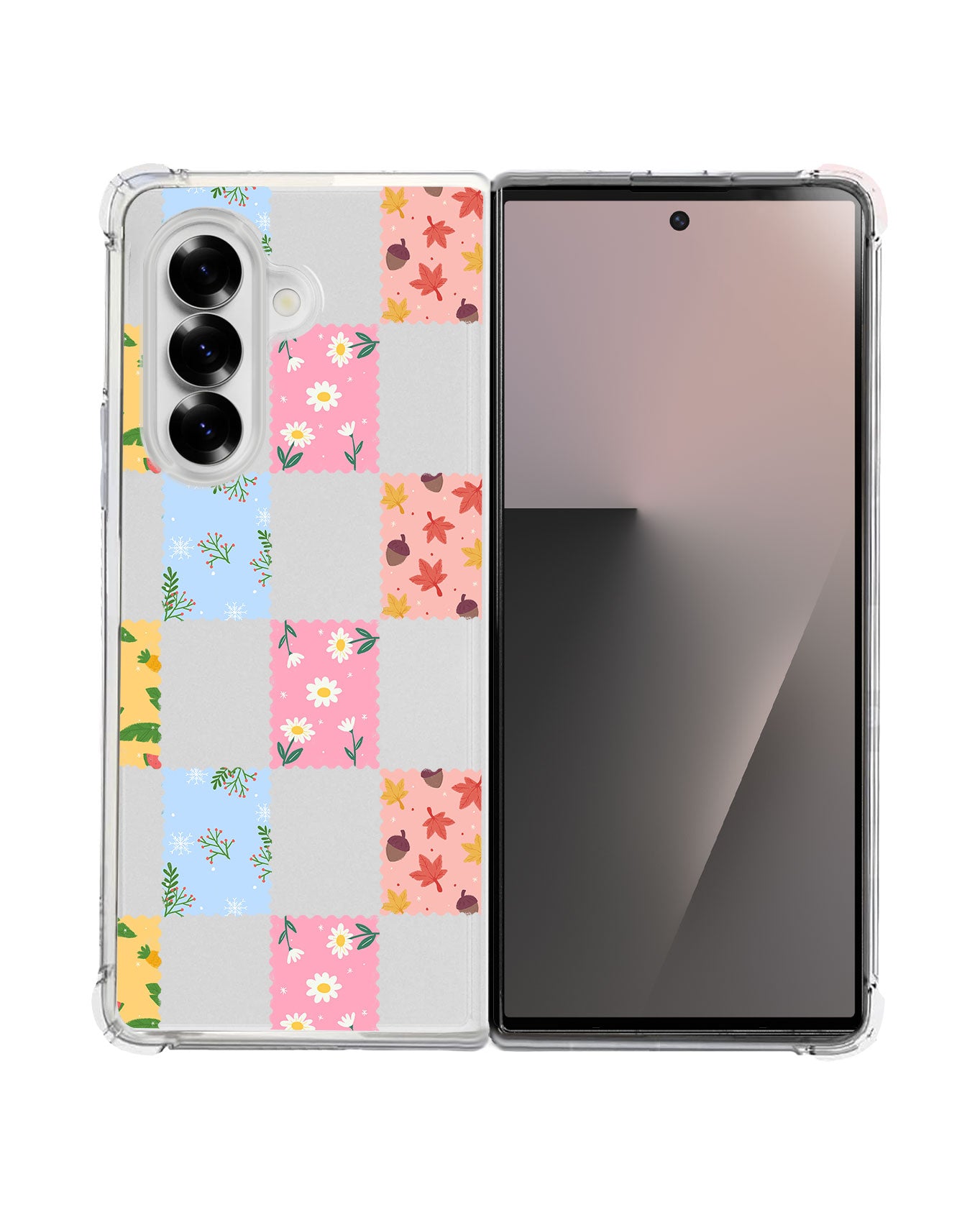 Android Flip / Fold Rearguard Hybrid - Four Seasons Stamps