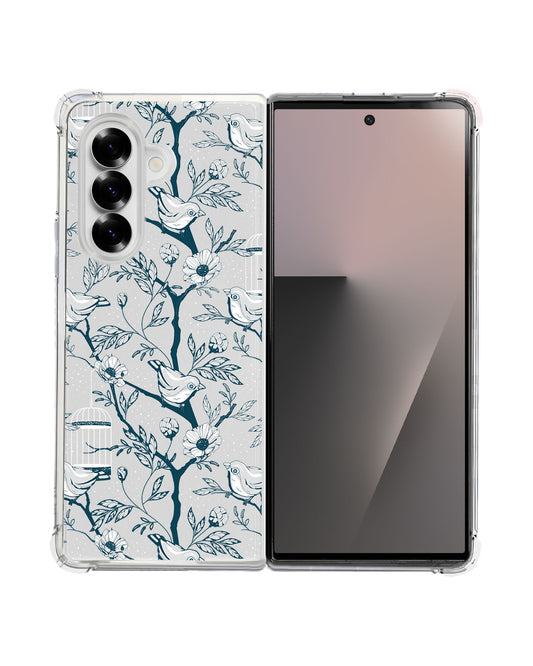 Android Flip / Fold Rearguard Hybrid - Lovebird Monochrome