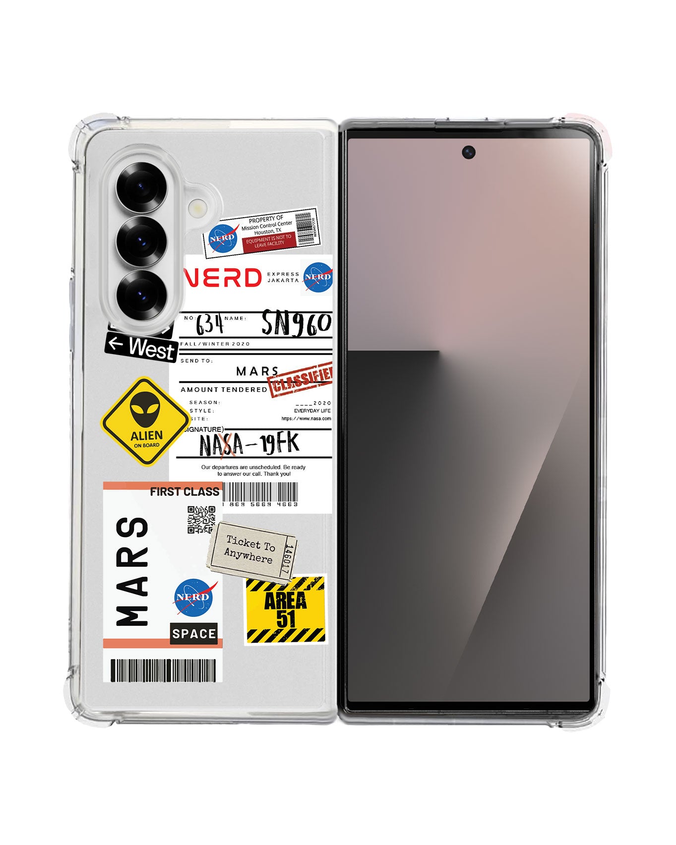 Android Flip / Fold Rearguard Hybrid - Ticket to Mars