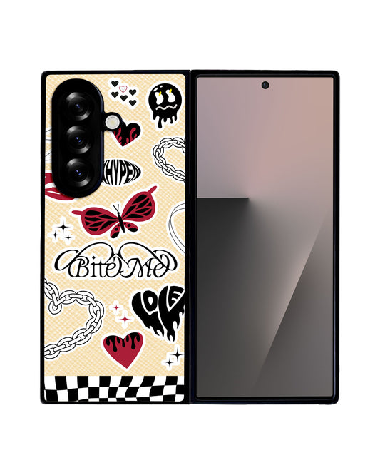 Android Flip / Fold Leather Grip - Enhypen Bite Me