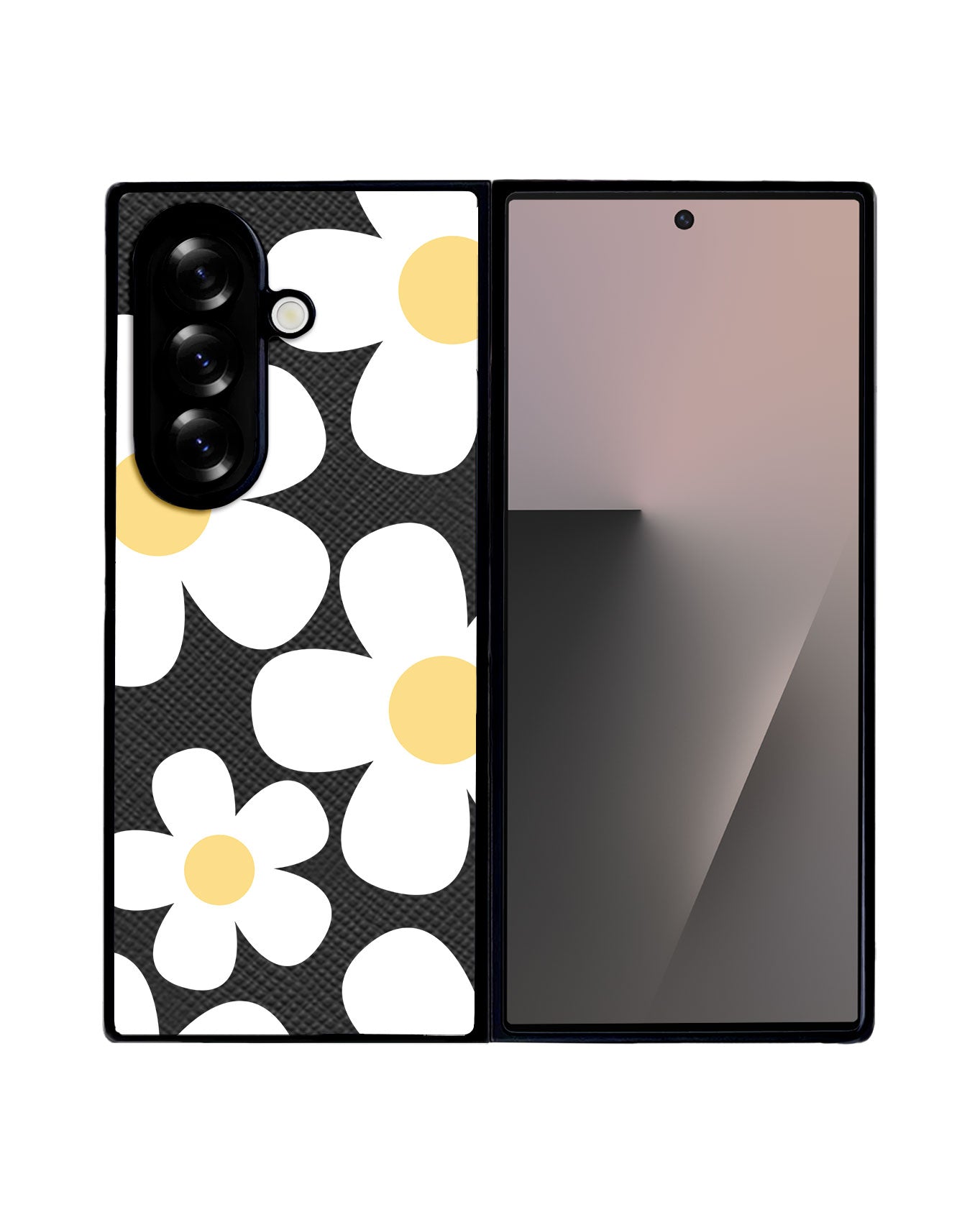 Android Flip / Fold Leather Grip - Daisy 1.0