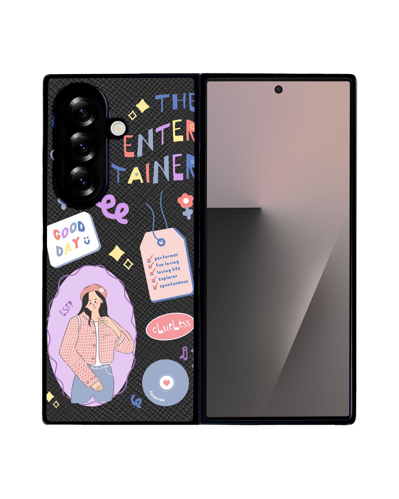 Android Flip / Fold Leather Grip - ESFP