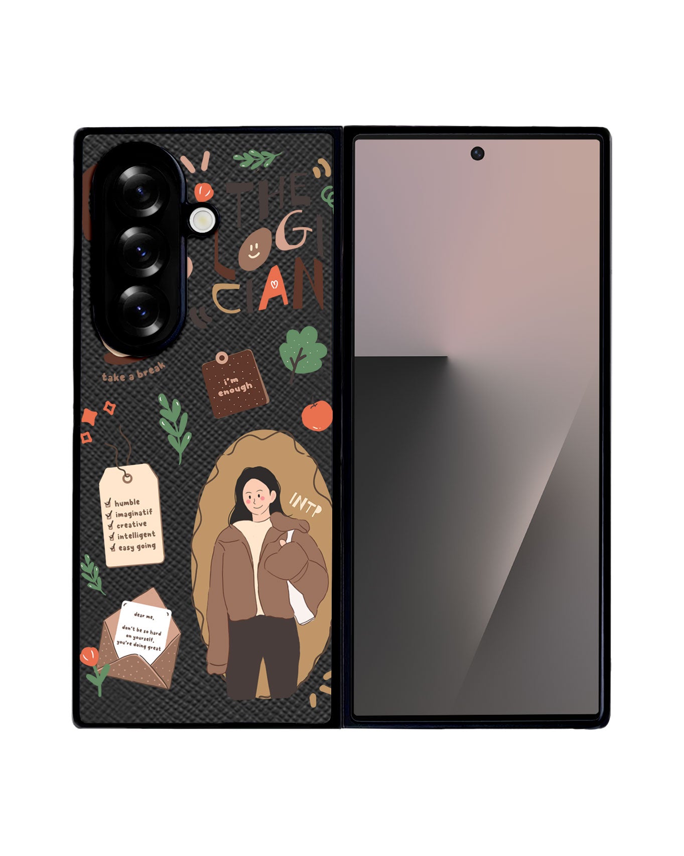 Android Flip / Fold Leather Grip - INTP