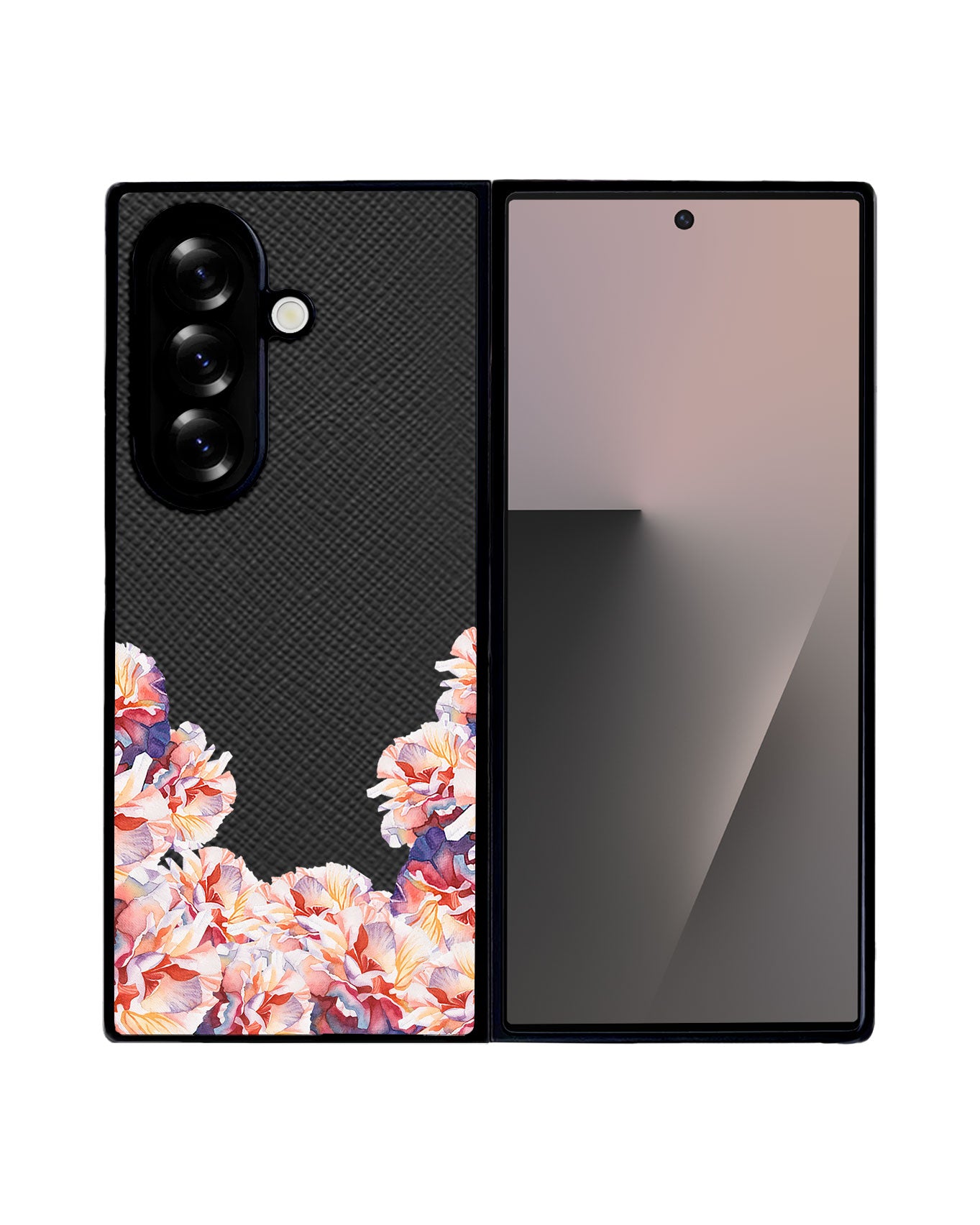 Android Flip / Fold Leather Grip - Gardenia