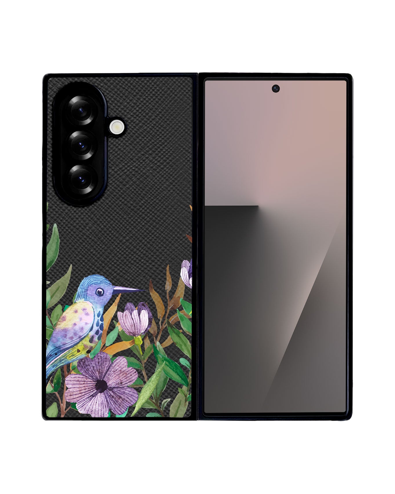 Android Flip / Fold Leather Grip - Orchid