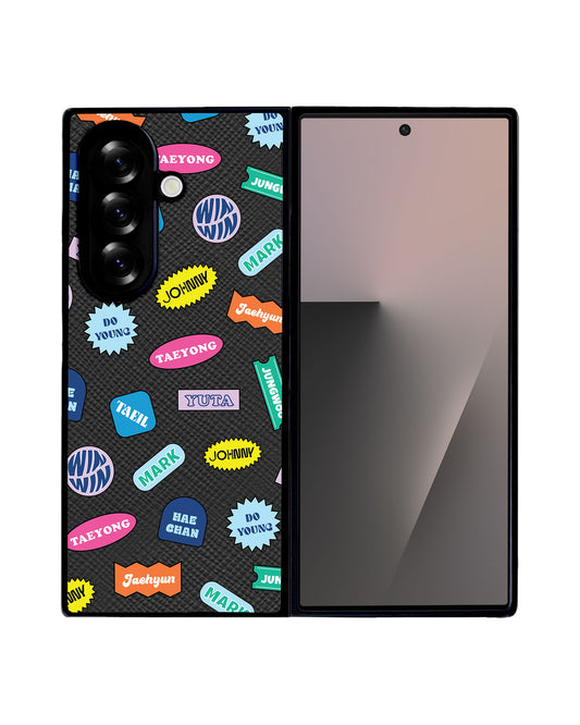 Android Flip / Fold Leather Grip - NCT 127 Squad